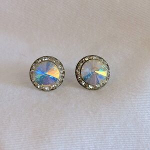 Rhinestone Earrings for Pierced Ears